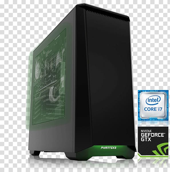 Computer Cases & Housings Gaming computer GeForce Intel Core i7 Gamer, nvidia pc transparent background PNG clipart
