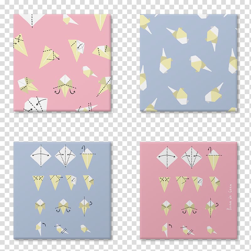 Paper Yellow Purple Lilac Violet, origami tag transparent background PNG clipart