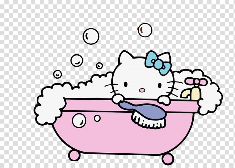 Hello Kitty Coloring book Character Child Female, child transparent background PNG clipart