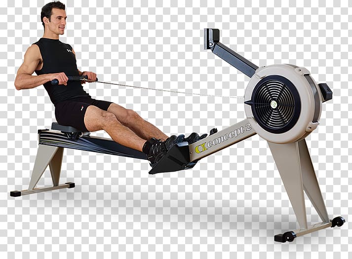 Indoor rower Concept2 Rowing Exercise machine Physical fitness, Rowing transparent background PNG clipart