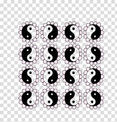Yin and yang Bagua Black and white Pattern, others transparent background PNG clipart