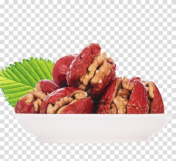 Jujube Walnut Dried fruit Ruoqiang County, A jujube walnut clip transparent background PNG clipart