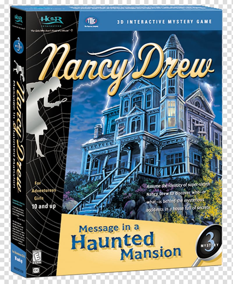 Nancy Drew: Message in a Haunted Mansion Nancy Drew: Treasure in the Royal Tower Nancy Drew: Stay Tuned for Danger Nancy Drew: The Final Scene, others transparent background PNG clipart