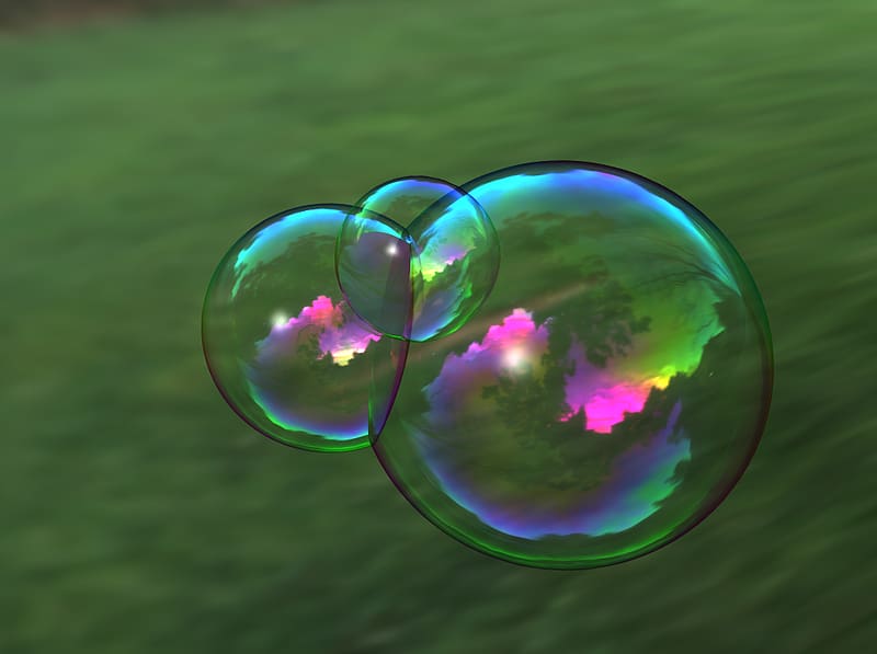 Soap bubble Thin-film interference, Bubbles transparent background PNG clipart