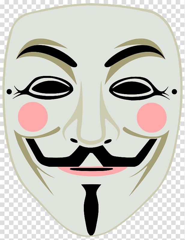 Guy Fawkes mask Gunpowder Plot Anonymous Guy Fawkes Night, Rogue Mask transparent background PNG clipart
