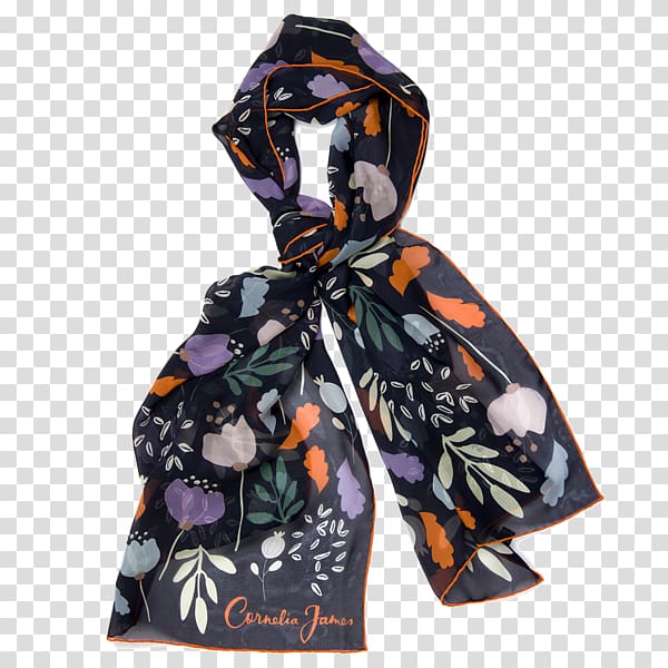 Scarf Cornelia James Glove Chiffon Silk, cinderella lily james transparent background PNG clipart