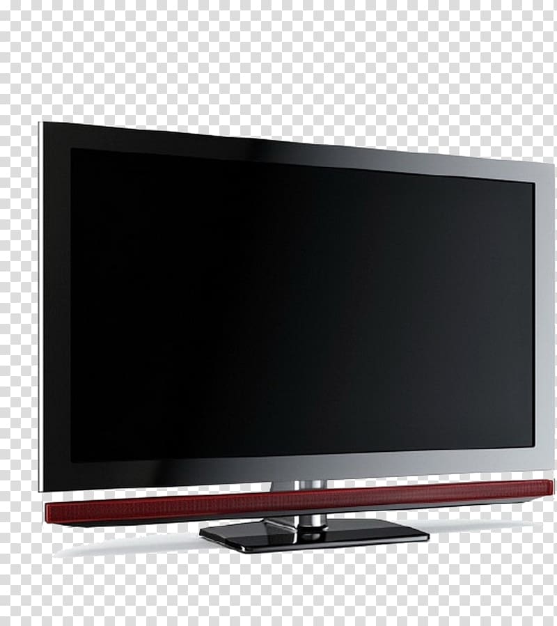 Television set Computer monitor Liquid-crystal display, LCD TV wall supports true color wheel engine transparent background PNG clipart