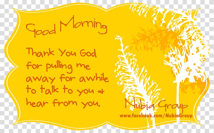 Nubia Illustration Cut, copy, and paste, Good Morning God transparent background PNG clipart