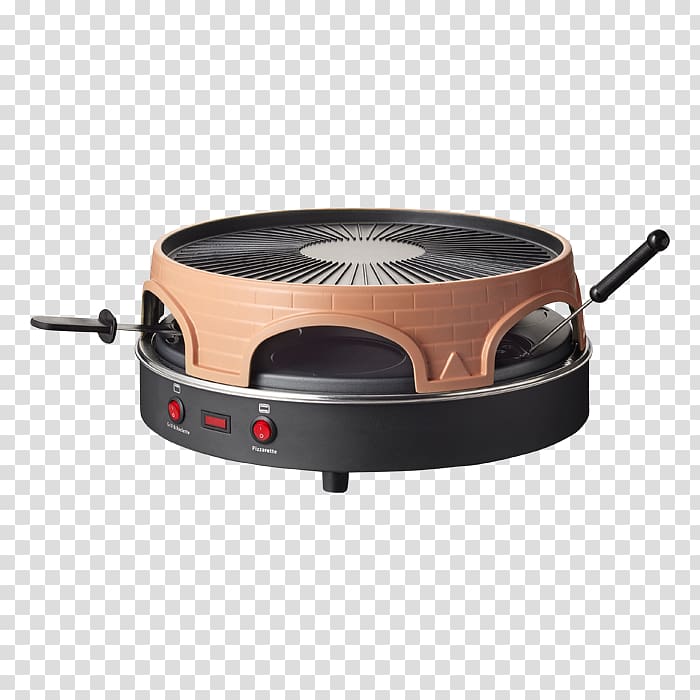 Raclette Gourmet barbecue cookery Pizza Oven, barbecue transparent background PNG clipart