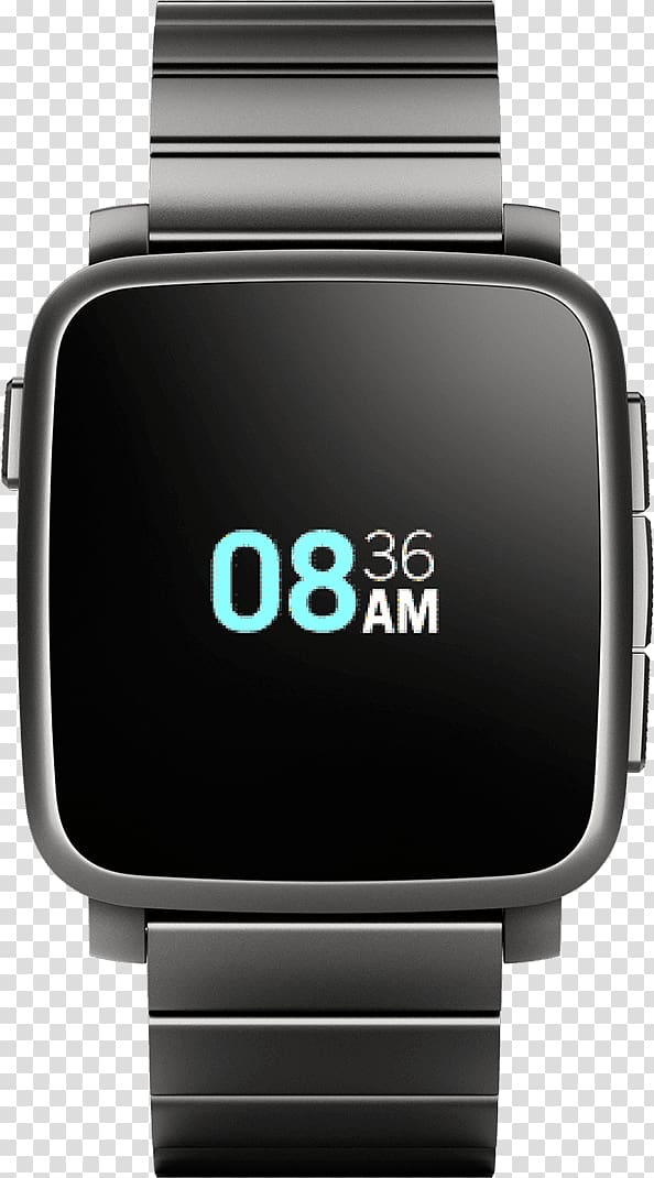 Pebble Time Steel Amazon.com Smartwatch, watch transparent background PNG clipart