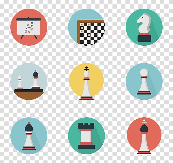 Computer Icons Flat design, chess game transparent background PNG clipart