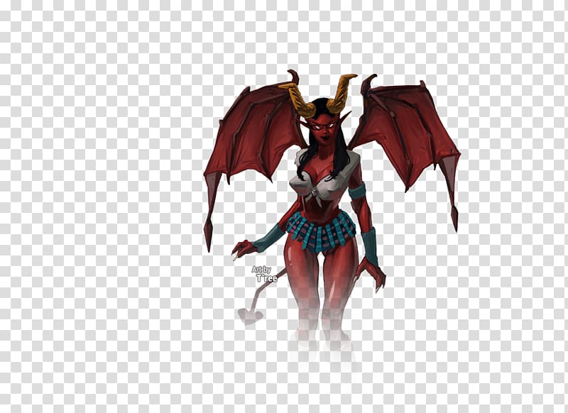 Succubus Demon Incubus Hero, demon transparent background PNG clipart