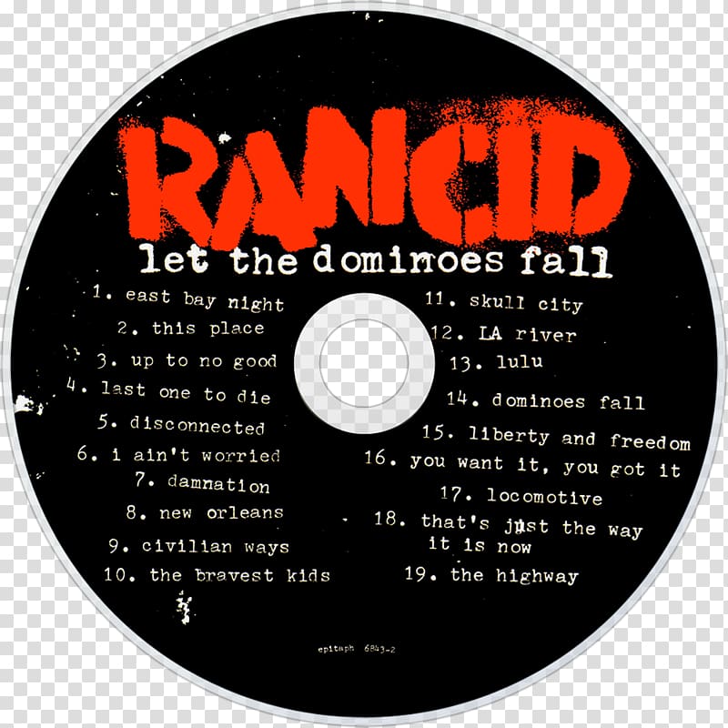 Let the Dominoes Fall Rancid Compact disc Album, dominoes transparent background PNG clipart