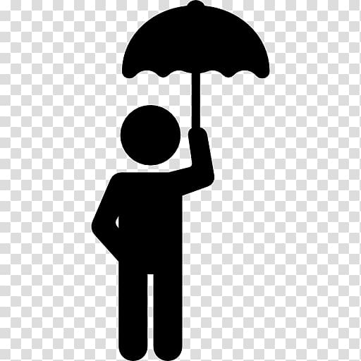 Computer Icons Umbrella Logo , man transparent background PNG clipart