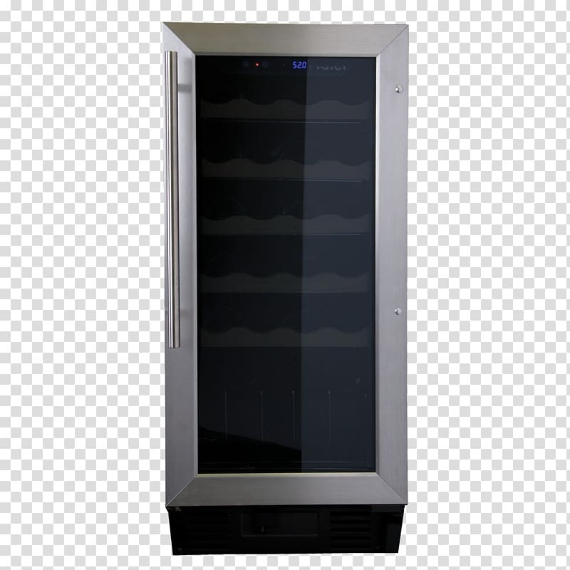 Wine cooler Refrigerator Bottle Alcopop, wine transparent background PNG clipart