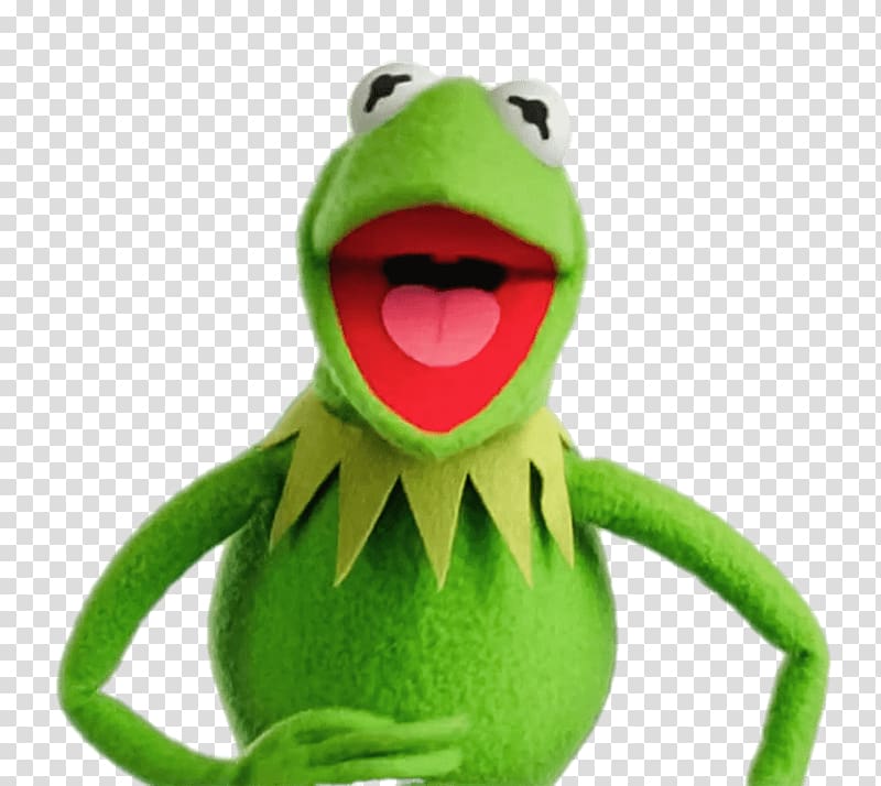 Kermit the frog laughing, Kermit the Frog Laughing transparent background PNG clipart
