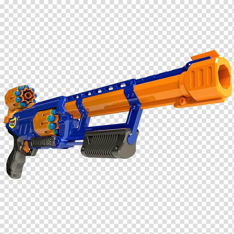 SUPER DARTS Nerf Blaster Toy, laser gun transparent background PNG clipart