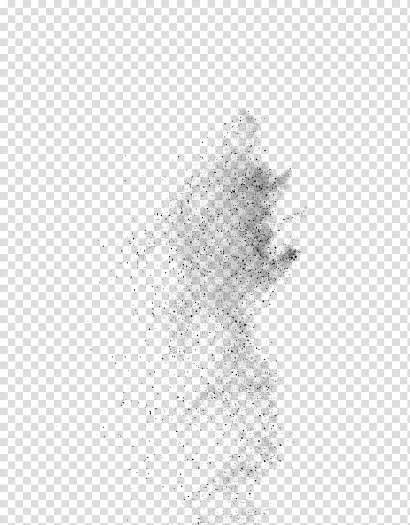 black simple dust effect elements transparent background PNG clipart