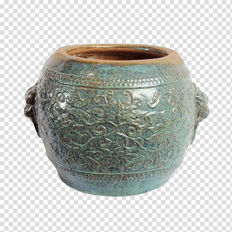 Ceramic Vase Pottery Metal Urn, vase transparent background PNG clipart
