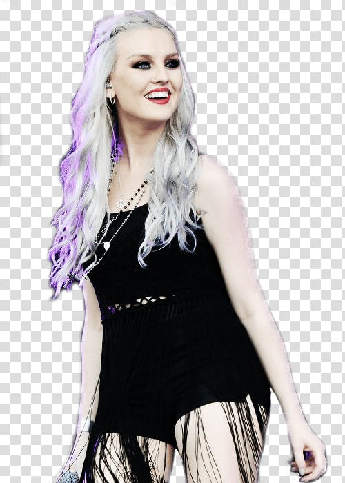 woman smiling, Perrie Edwards Sideview transparent background PNG clipart