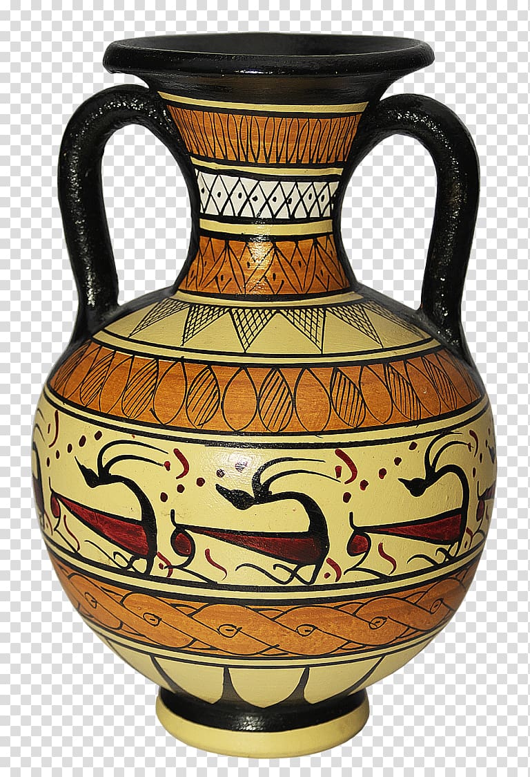 Vase Ceramic Pottery Jug Amphora, vase transparent background PNG clipart
