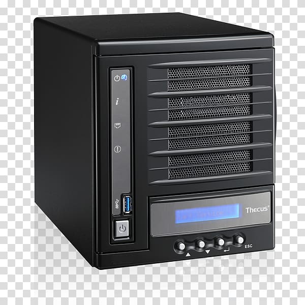 Thecus Network Storage Systems Computer Servers Data Intel Atom, others transparent background PNG clipart