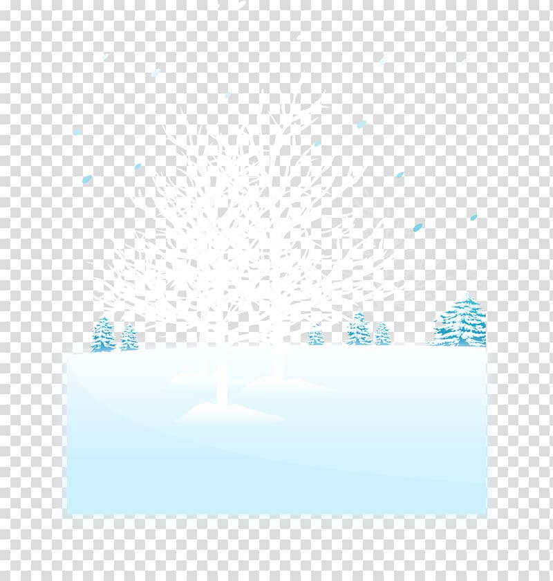 Blue , Snow white tree transparent background PNG clipart