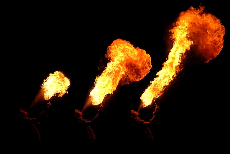 Fire breathing Flame Singing, Flame letter transparent background PNG clipart