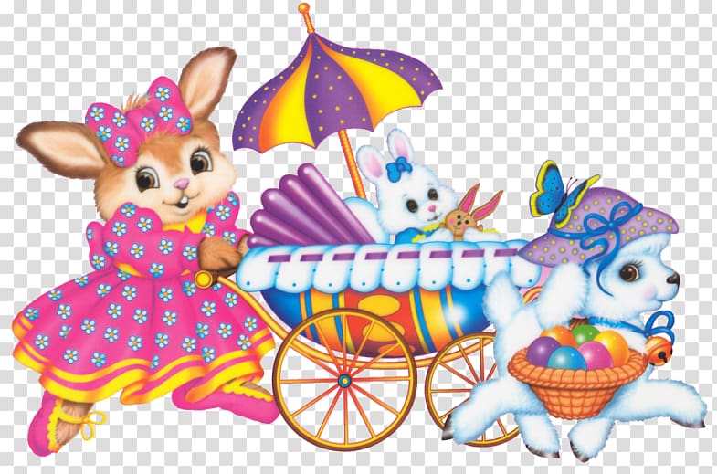 Easter Bunny Easter parade Rabbit, easter transparent background PNG clipart
