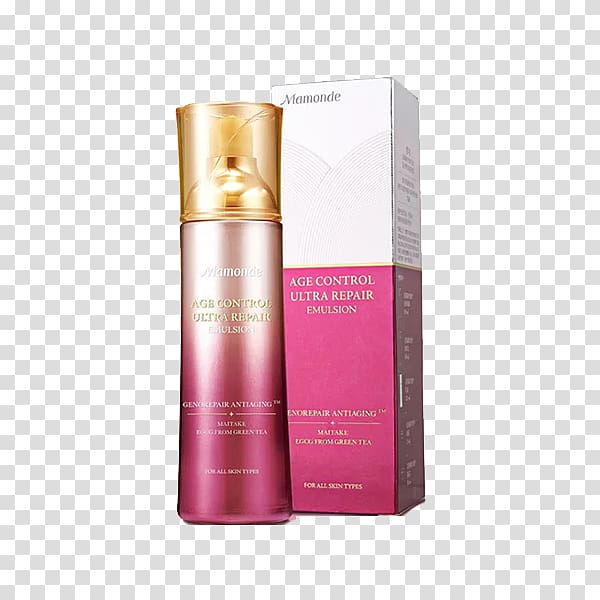 Lotion Emulsion Shower gel Make-up Cosmetics, Mamonde,Dream makeup,Cause when Hua Yan Ning care lotion,125 ml / bottle transparent background PNG clipart