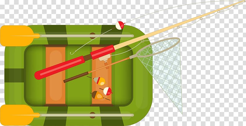 Fishing rod Fishing net Euclidean , Abstract green boat fishing rod mesh pattern transparent background PNG clipart