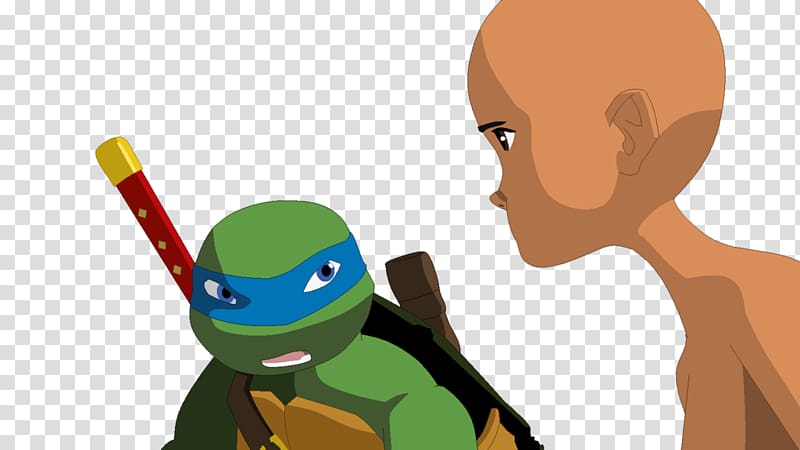 Leonardo Teenage Mutant Ninja Turtles Chibi Mutants in fiction Art, Chibi transparent background PNG clipart