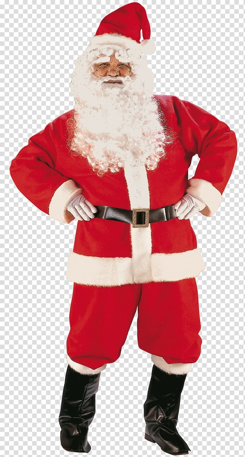 Santa Claus Costume party Christmas, Père Noël transparent background PNG clipart