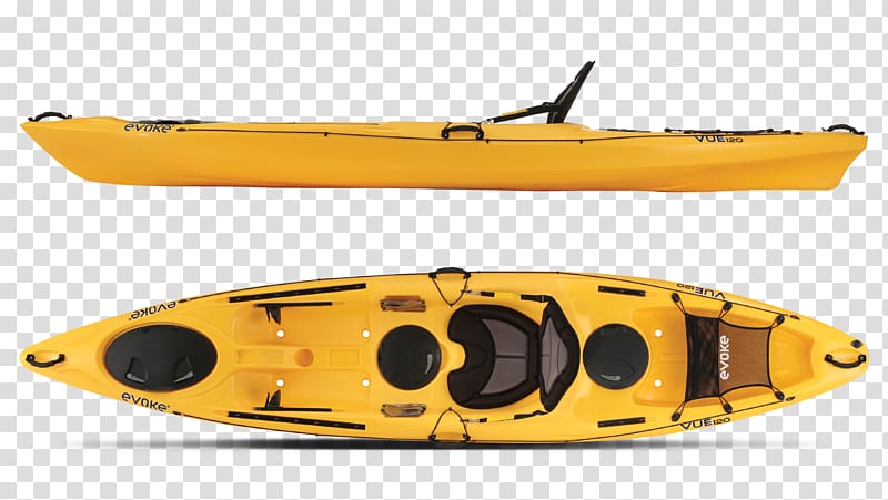 Kayak fishing Paddling Recreational kayak Sit-on-Top, flat strap material transparent background PNG clipart