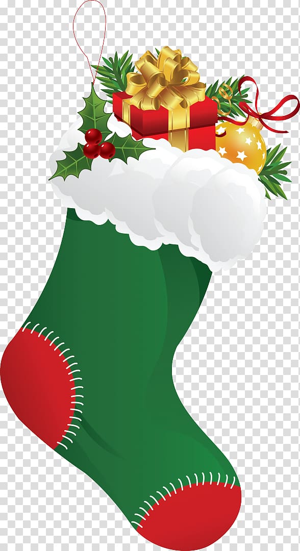 Christmas ings Sock , christmas transparent background PNG clipart