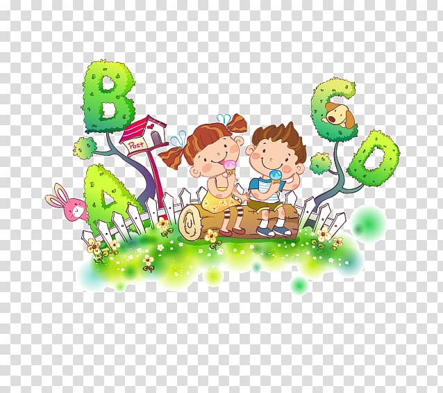 Cartoon Child English Illustration, Cartoon boy transparent background PNG clipart