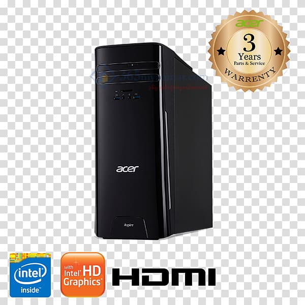 Acer Aspire Intel Core i3 Desktop Computers, intel transparent background PNG clipart