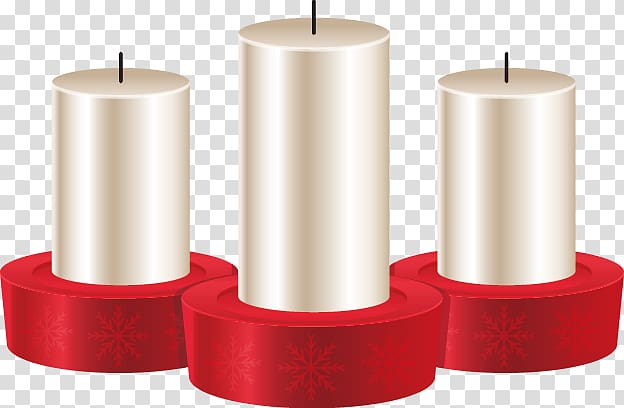 Candle Motif, Hand-painted candles transparent background PNG clipart