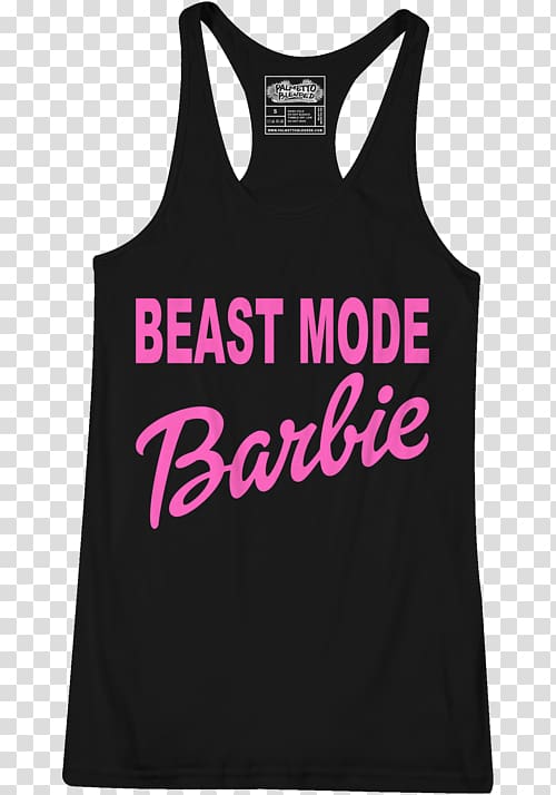 Gilets T-shirt Active Tank M Sleeveless shirt, beast mode transparent background PNG clipart