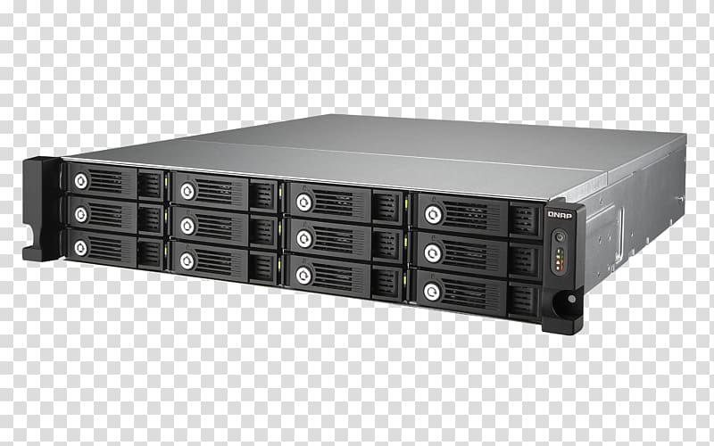 Network Storage Systems Hard Drives QNAP UX-1200U-RP/ 12 Bay Nas QNAP UX-500P Serial ATA, others transparent background PNG clipart