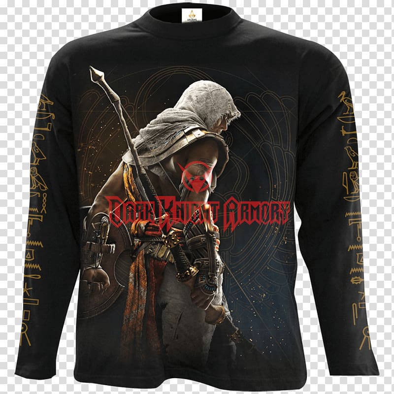 Assassin\'s Creed: Origins Assassin\'s Creed IV: Black Flag Assassin\'s Creed Rogue Assassins Video Games, T-shirt transparent background PNG clipart