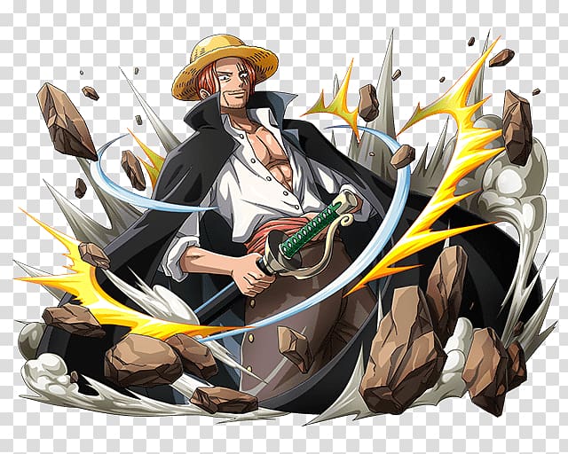 Shanks Monkey D. Luffy Roronoa Zoro One Piece Treasure Cruise Buggy, one piece transparent background PNG clipart