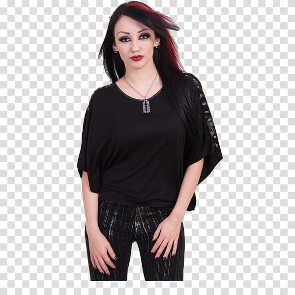 T-shirt Sleeve Top Blouse Clothing, T-shirt transparent background PNG clipart