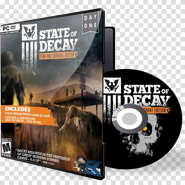 State of Decay Video Games Survival game Xbox One, state of decay 2 logo transparent background PNG clipart