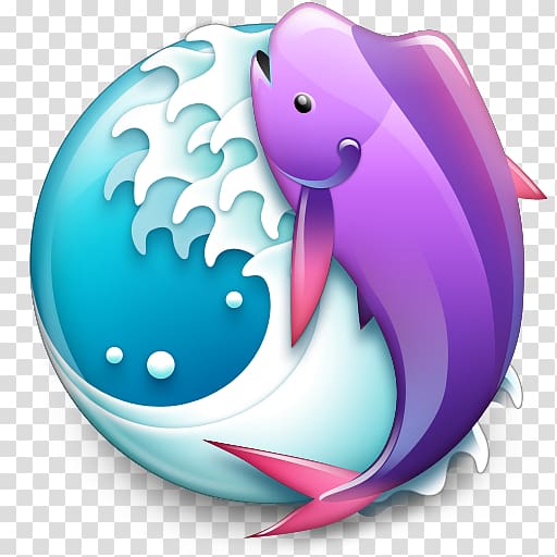 Shiira Web browser WebKit macOS PowerPC, dolphin transparent background PNG clipart