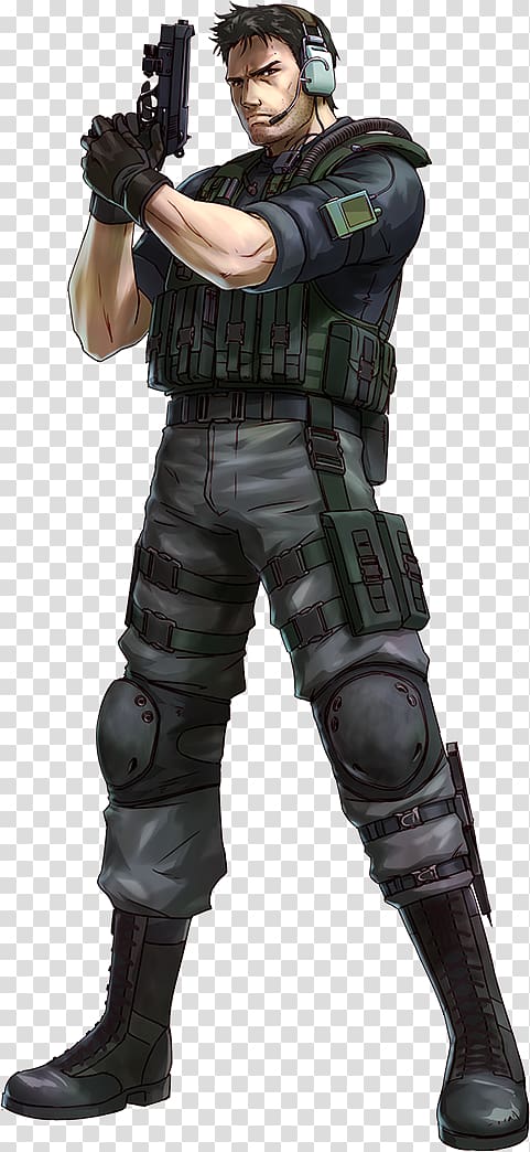Project X Zone 2 Resident Evil 5 Resident Evil 6 Resident Evil: Revelations, chris resident evil 5 transparent background PNG clipart