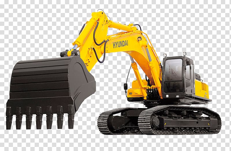 Excavator Hyundai Motor Company Architectural engineering, excavator transparent background PNG clipart