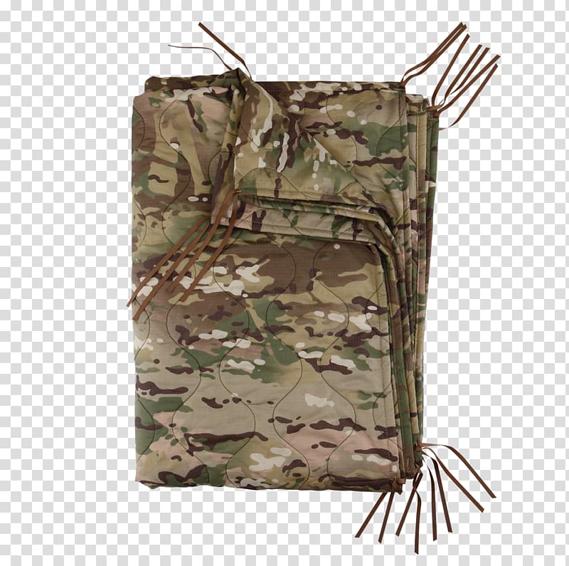 Military camouflage Poncho liner MultiCam Coyote brown, others transparent background PNG clipart