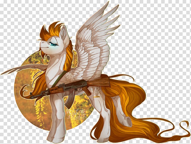 Pony Pegasus Horse Cartoon, gold rain transparent background PNG clipart