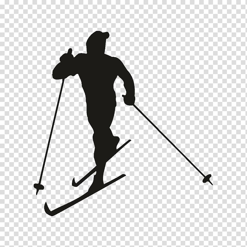 Ski Poles Skier Cross-country skiing Sport, skiing transparent background PNG clipart